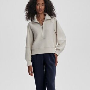 Varley Milano Half Zip Sweatshirt in Ottoman